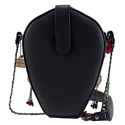 La Catrina Beaded Designer Crossbody Handbag: Multi