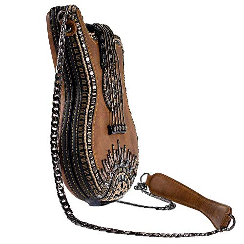 Mary Frances Beaded Guitar Handbag