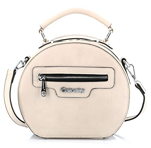Beige Gallantry Designer Handbag for Women's Shoulders