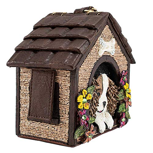 Mary Frances Multicolor Ruff House Top Handle Bag