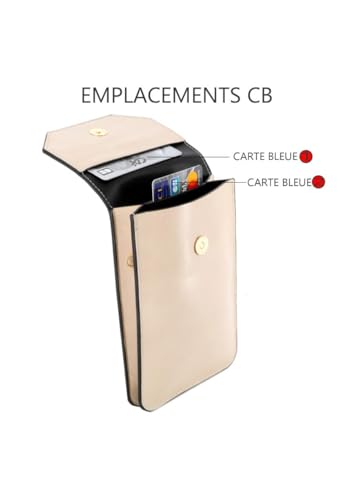 Gallantry Small Beige Designer Handbag - Phone Bag