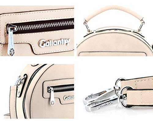 Beige Gallantry Designer Handbag for Women's Shoulders