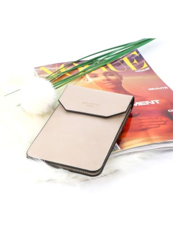 Gallantry Small Beige Designer Handbag - Phone Bag