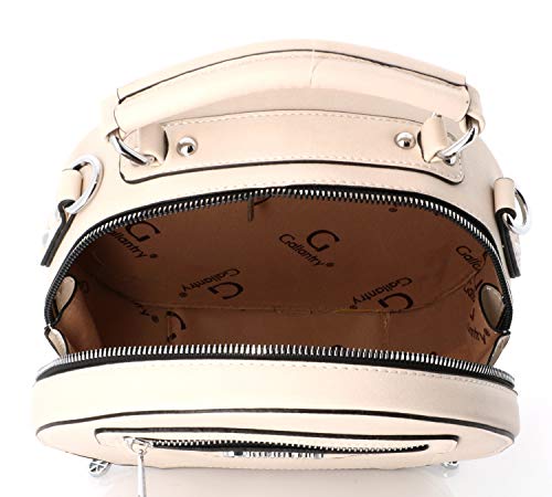 Beige Gallantry Designer Handbag for Women's Shoulders