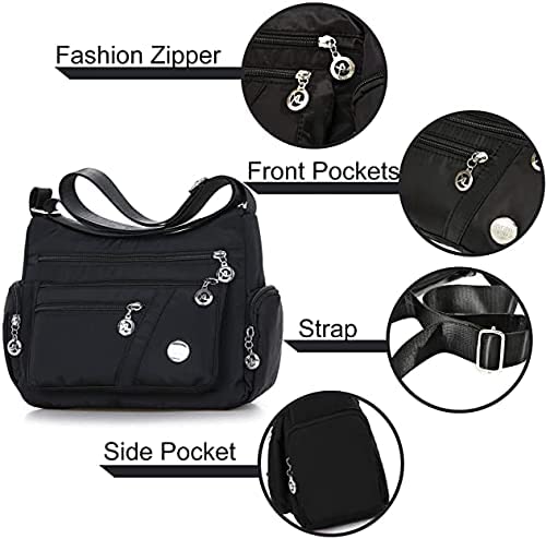 Women's Gladdon Crossbody Designer Handbag Lightweight & Waterproof