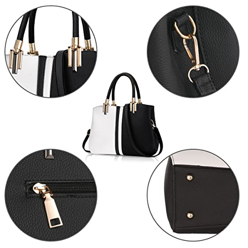 Stylish PU Leather Top-handle Crossbody Bags for Women