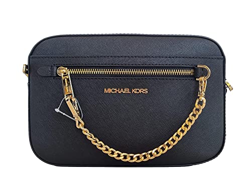 Michael Kors Black East West Chain Crossbody Handbag