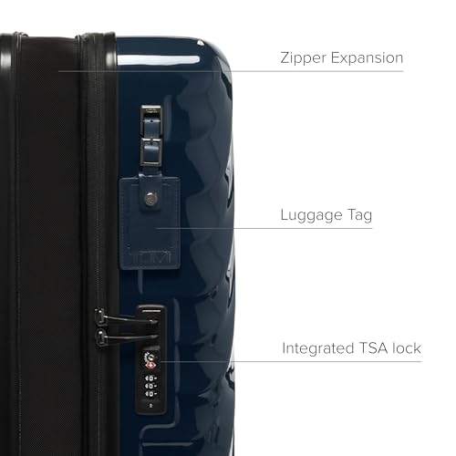 TUMI Navy 19 Degree Polycarbonate 4-Wheel Packing Case