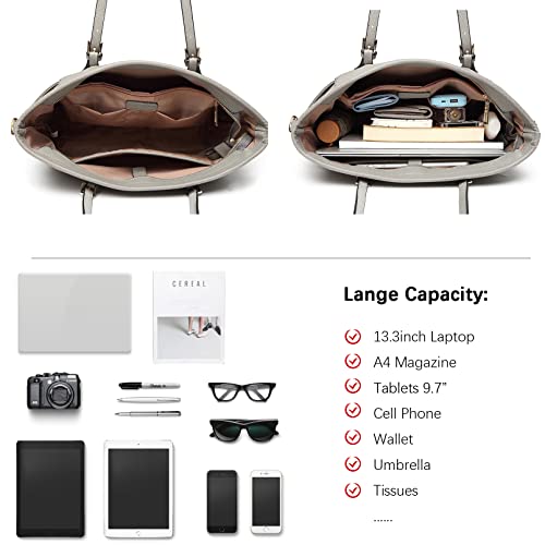 Miss Lulu Women's Large Capacity Tote Bag