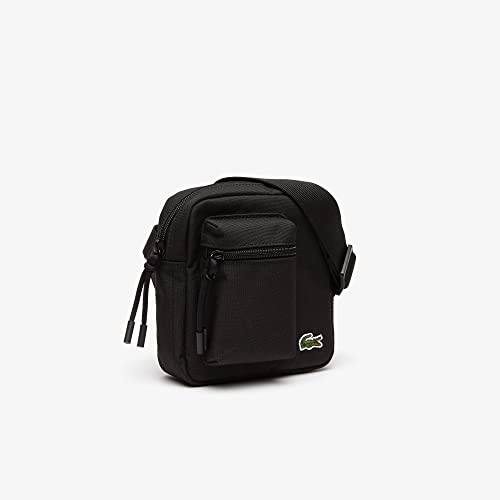 Lacoste Men's Shoulder Strap Bag Neocroc Black