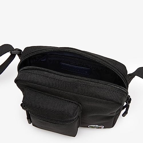 Lacoste Men's Shoulder Strap Bag Neocroc Black