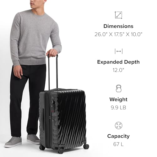 TUMI Navy 19 Degree Polycarbonate 4-Wheel Packing Case