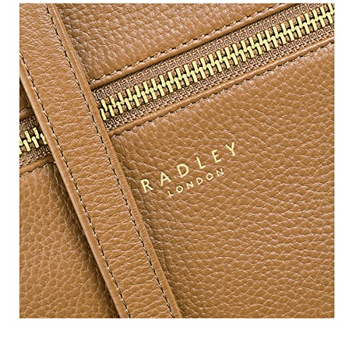 RADLEY London Maddox Road Caramel Handbag with Crossbody Strap