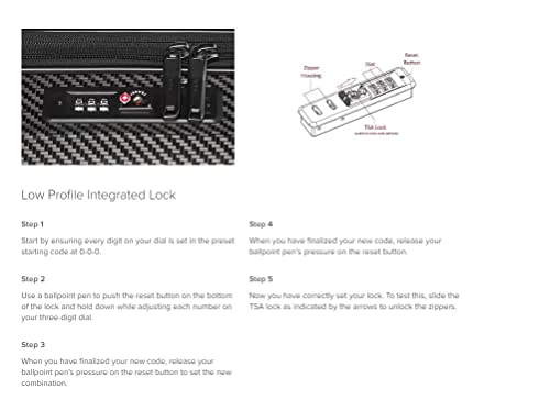 TUMI Navy 19 Degree Polycarbonate 4-Wheel Packing Case