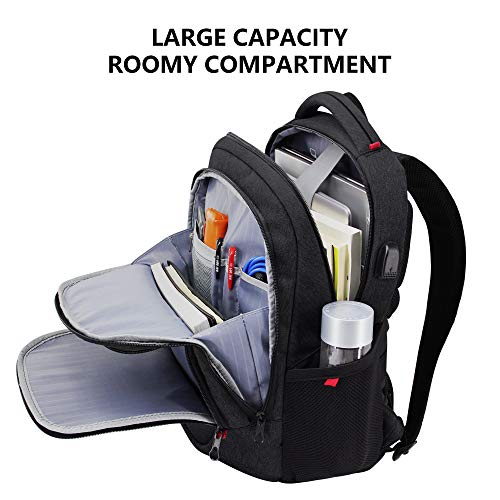 KROSER Laptop Backpack: 15.6 Inch Water-Repellent Designer Handbag