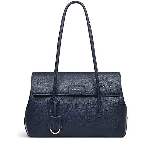 RADLEY London Vines Avenue Ink Blue Leather Shoulder Bag