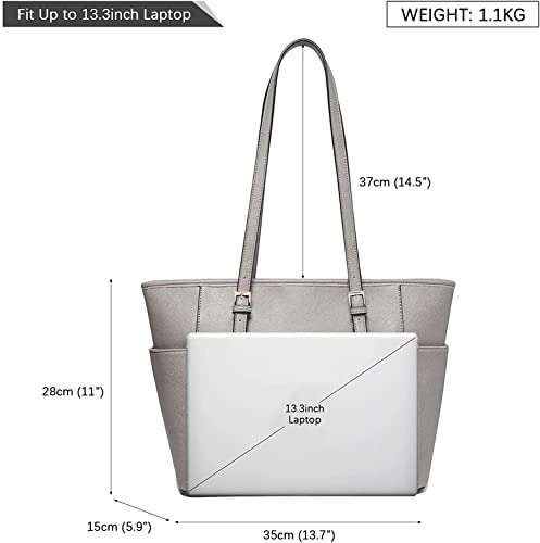 Miss Lulu Women's Large Capacity Tote Bag