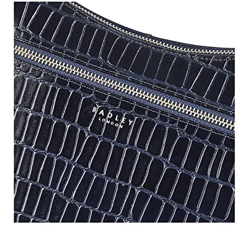 Radley London Pear Gardens Croc-Zip Medium Shoulder Bag