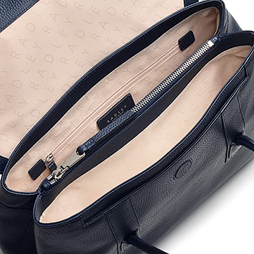 RADLEY London Vines Avenue Ink Blue Leather Shoulder Bag