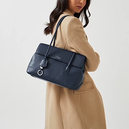 RADLEY London Vines Avenue Ink Blue Leather Shoulder Bag