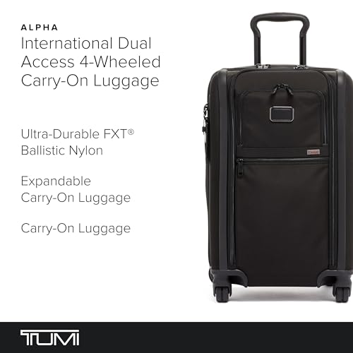 TUMI Alpha International Dual Access 4 Wheel Carry-On