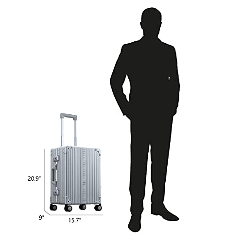 Luxurious ALEON 21" Aluminum Carry-On Handbag