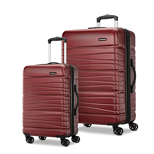 Stylish Matt Burgundy Designer Handbag Set by Samsonite