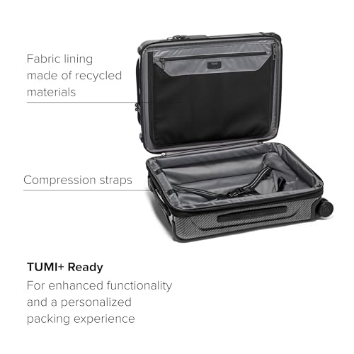 TUMI Continental Handgepäck: Erweiterbar, 4 Räder, Schwarz/Grau