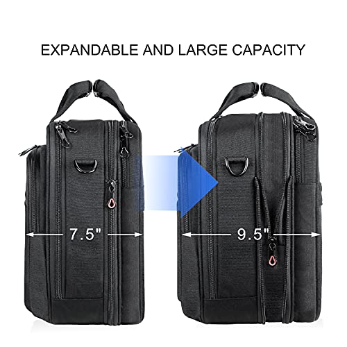 KROSER Stylish Laptop Briefcase, Fits Up to 17.3 Inch