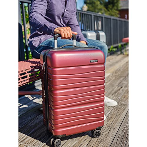 Stylish Matt Burgundy Designer Handbag Set by Samsonite