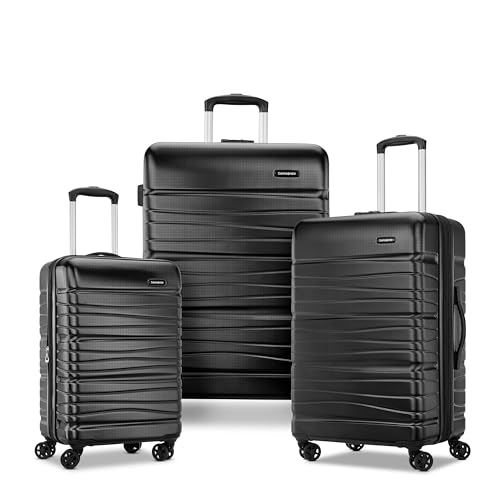 Samsonite Evolve Se Hardside Luggage Set, Bass Black