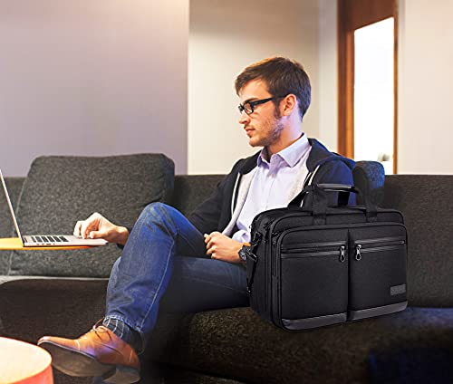 KROSER Stylish Laptop Briefcase, Fits Up to 17.3 Inch