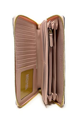 Michael Kors Brown Multi Travel Continental Wallet, One Size