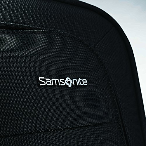 Jet Black Samsonite Flexis Softside 25-Inch Luggage - Designer Handbag