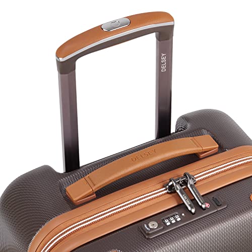 Delsey Paris Chatelet Air 2.0 Brown Cabin Suitcase