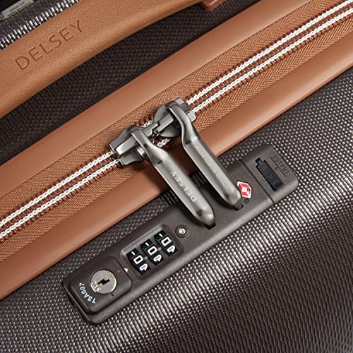 Delsey Paris Chatelet Air 2.0 Brown Cabin Suitcase