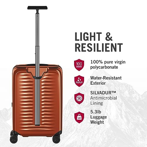 Victorinox Airox Hardside Orange Designer Handbag - 23-inch