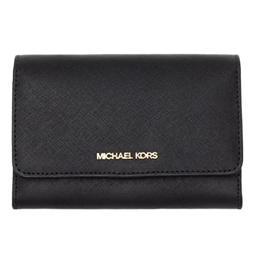 Jet-set Travel Phone Crossbody Bag in Black