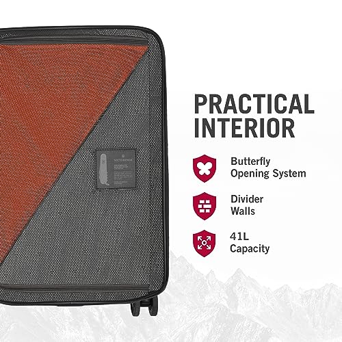 Victorinox Airox Hardside Orange Designer Handbag - 23-inch