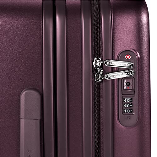 Briggs & Riley Sympatico Hardside Domestic Spinner Luggage, Plum, 22-Inch Carry-On
