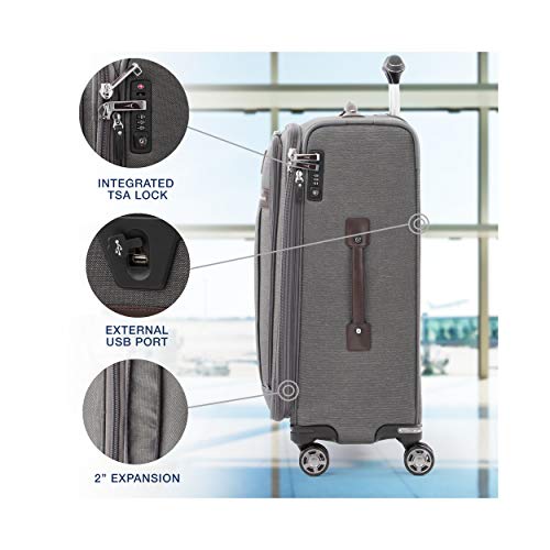 Travelpro Platinum Elite Extra Large Soft Luggage Spinner