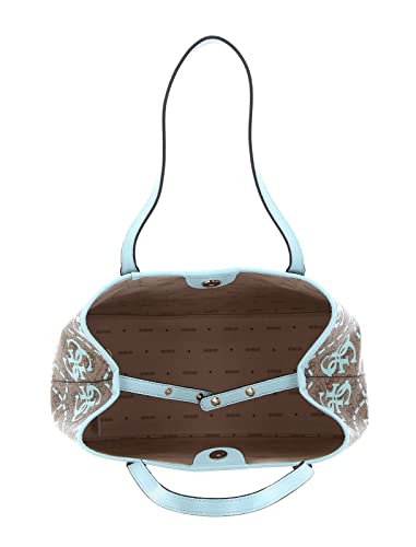 GUESS Women's Vikky Designer Tote Bag in Latte