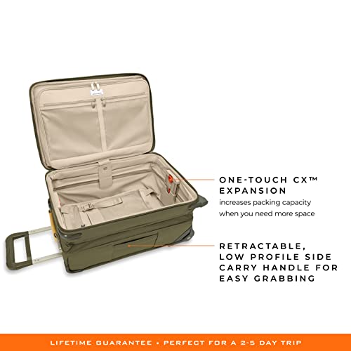 Briggs & Riley Olive 22-inch Essential Carry-On