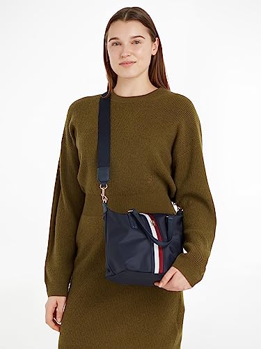 Tommy Hilfiger Poppy Small Tote - Space Blue