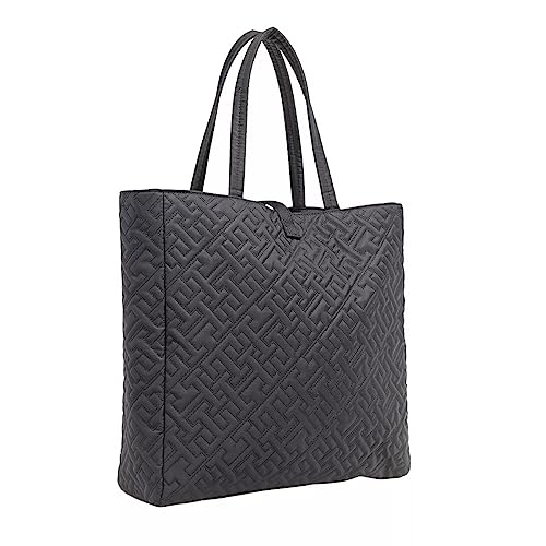 Tommy Hilfiger Black TH Flow Tote Bag - Women
