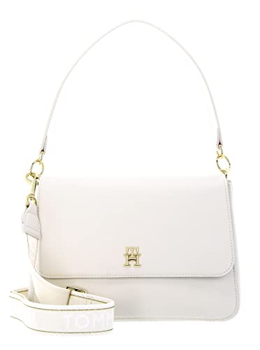 Tommy Hilfiger Women's Beige Shoulder Bag - Small