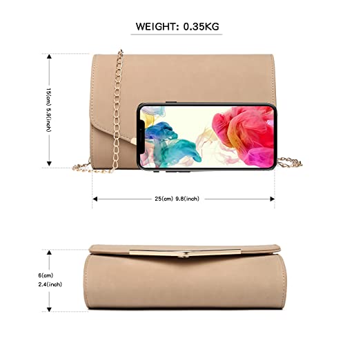 Miss Lulu Women's Elegant Mini Crossbody Handbag