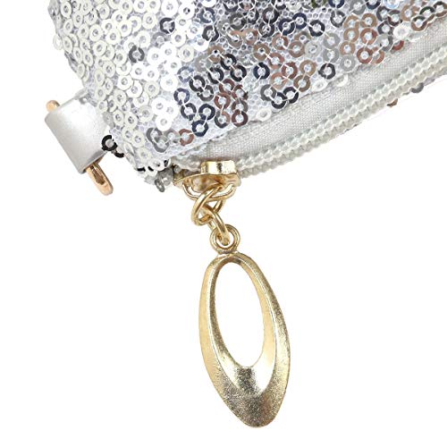 Shimmering Sequin Clutch: Designer Evening Party Handbag