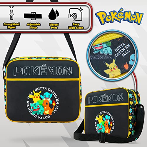 Pokemon Crossbody Bag Pikachu Messenger Bag Kids Backpack