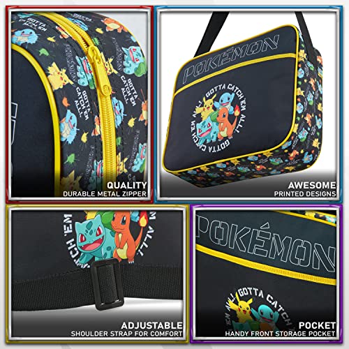 Pokemon Crossbody Bag Pikachu Messenger Bag Kids Backpack